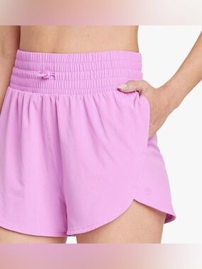 NWT All in Motion Active Light High-Rise Woven Shorts 3” Lilac Purple XXL Sporty
